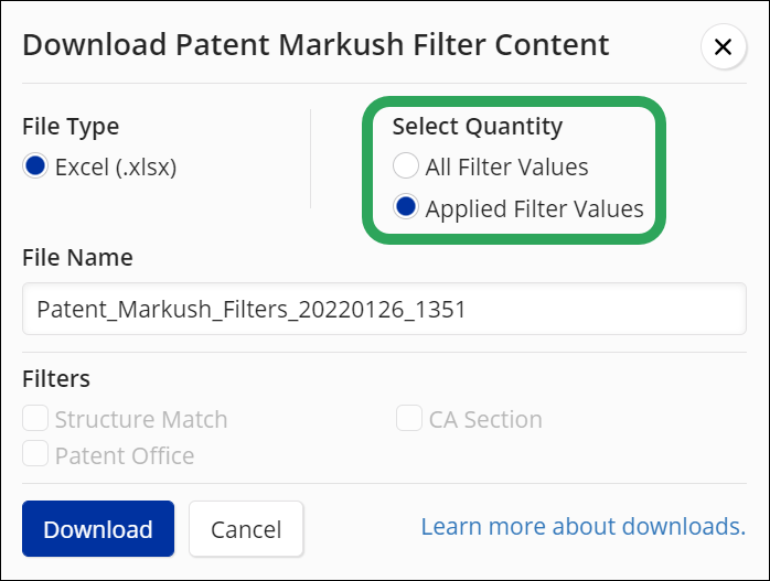 _SFn-PatentMarkushResults-DownloadFilterContent-AppliedFilters.png