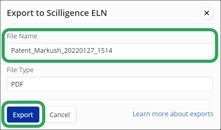 _SFn-ExportELN-ScilligenceWindow-Markush.png