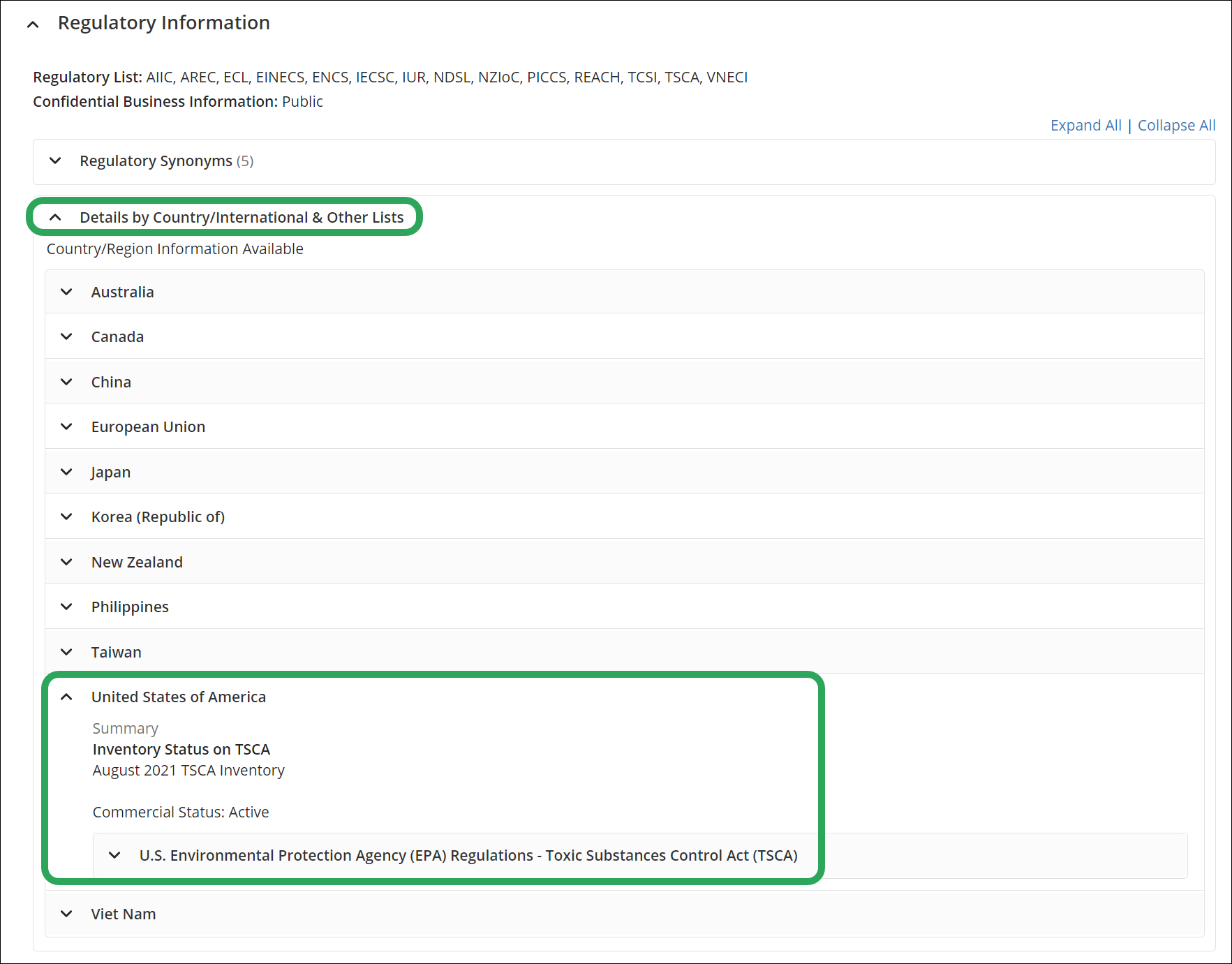 _SFn-FilterSubstances-RegulatoryDataByCountry-Result.png