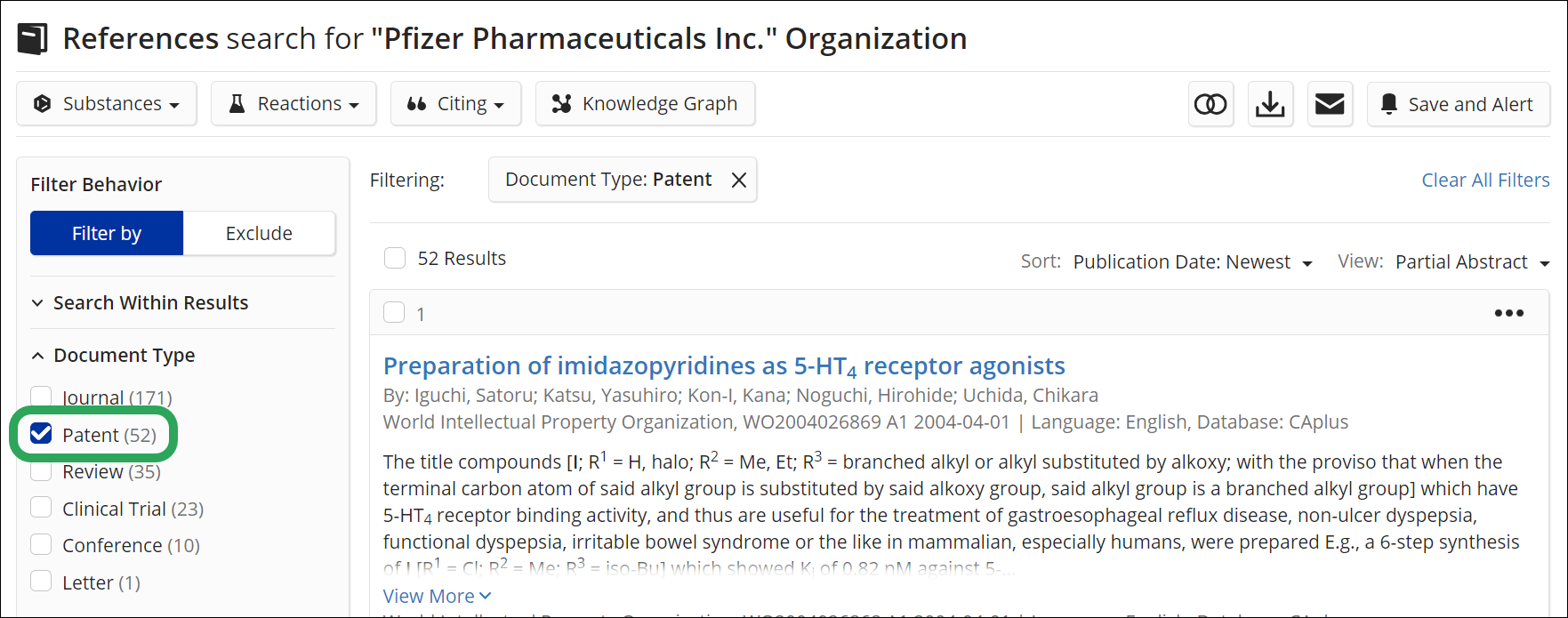 SF-ReferenceResults-Patent-OrgPfizer-DocType.png