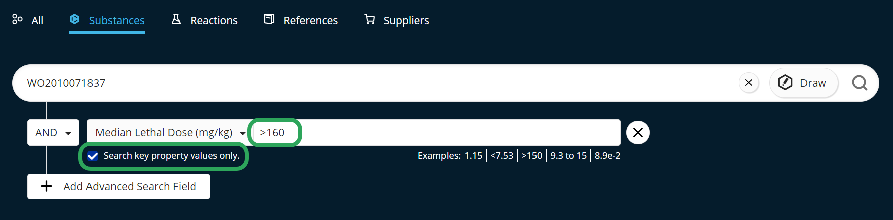 SFn-SubstanceSearch-Advanced-EnteringValue.png