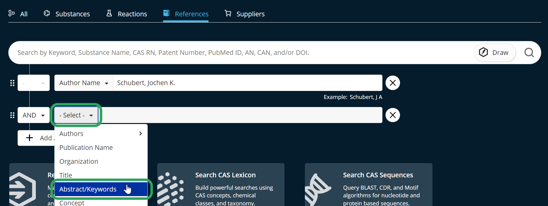 SF-ReferenceAdvancedSearch-AuthorName-AddingAbstractKeywords.png