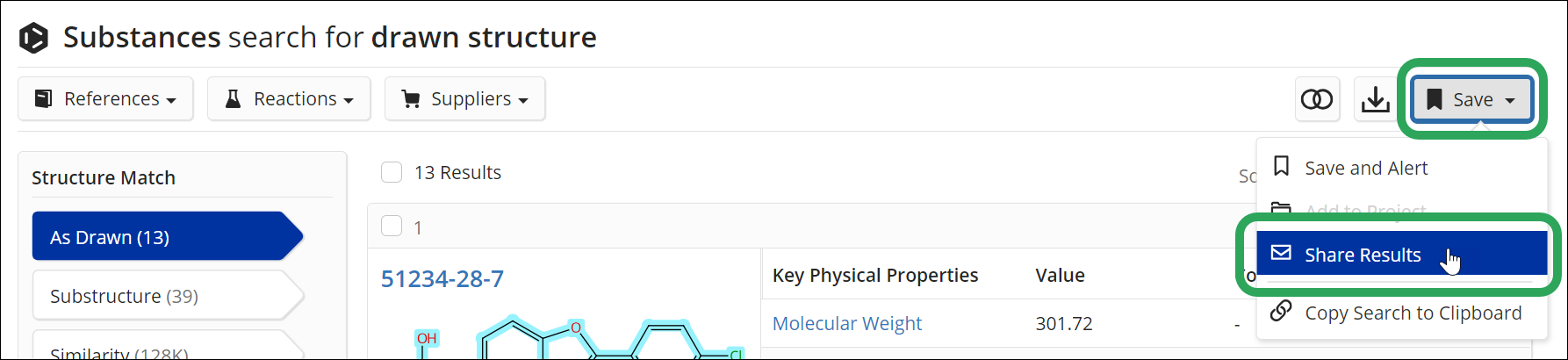 SF-SubstanceResults-SaveMenu-ShareResults.png