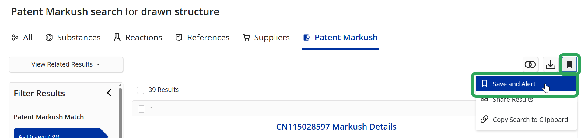 SF-PatentMarkushResults-SaveMenu-SaveAndAlert.png