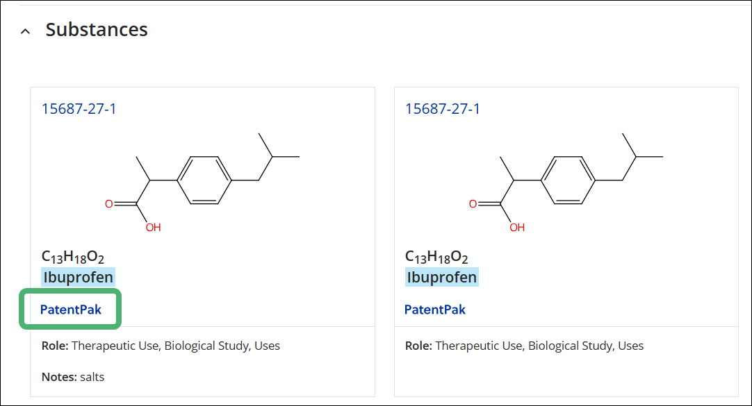 SF-ReferenceDetail-Substances-PatentPak.png